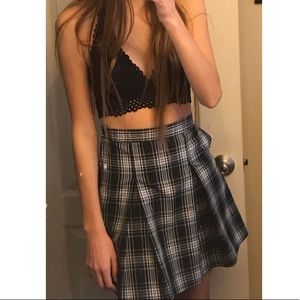 nwot vintage plaid schoolgirl skirt